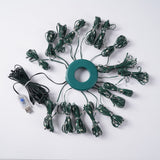 Christmas Tree Decorative Lights String Garden Layout Waterfall Lights Party Camping Atmosphere Lights LED Water Lights