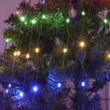 Christmas Tree Decorative Lights String Garden Layout Waterfall Lights Party Camping Atmosphere Lights LED Water Lights - Rear View