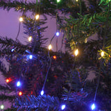Christmas Tree Decorative Lights String Garden Layout Waterfall Lights Party Camping Atmosphere Lights LED Water Lights
