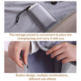 Wearable USB Electric Blanket Heating Blanket with Timing Function 3 Gear Adjustment - Top-Down View