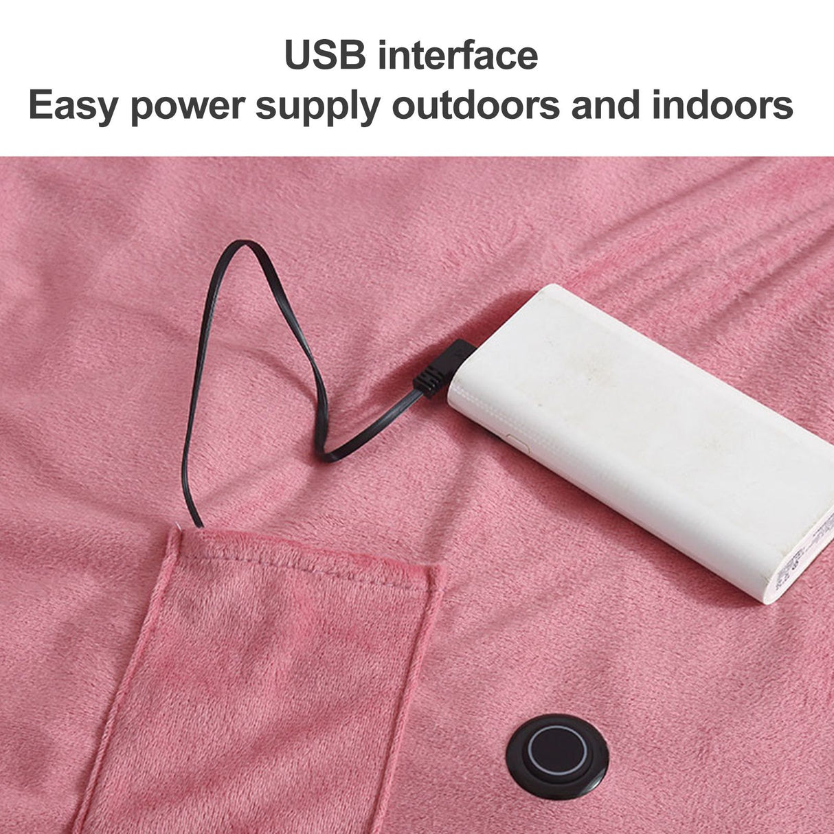 Wearable USB Electric Blanket Heating Blanket with Timing Function 3 Gear Adjustment