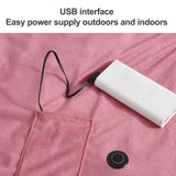 Wearable USB Electric Blanket Heating Blanket with Timing Function 3 Gear Adjustment