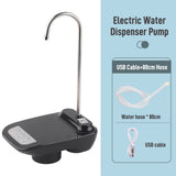 Electric Water Dispenser Home Office Multifunctional USB Pressure Water Dispenser - Front View