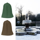 Garden Fountain Statue Protective Cover Silver Coated Oxford Cloth Waterproof Windproof Fountain Protector - Extra Image