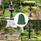 Garden Fountain Statue Protective Cover Silver Coated Oxford Cloth Waterproof Windproof Fountain Protector - Extra Image