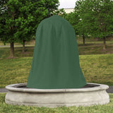 Garden Fountain Statue Protective Cover Silver Coated Oxford Cloth Waterproof Windproof Fountain Protector - Extra Image