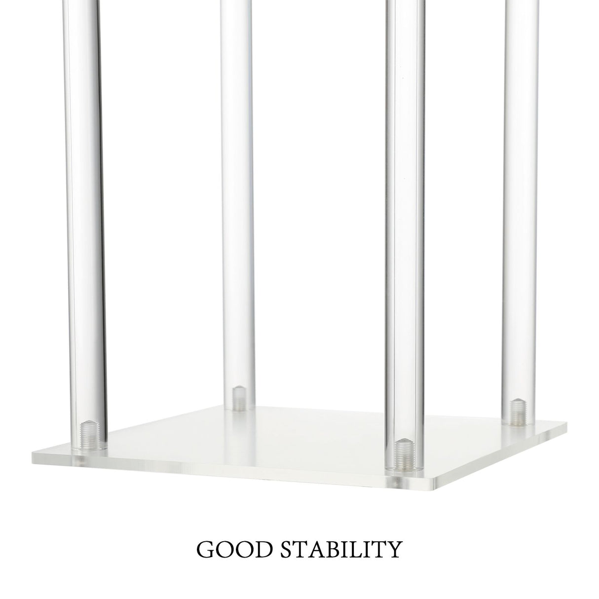 Wedding Acrylic Road Lead Flower Stand Cylinder Vase Flower Arrangement Wedding Decoration