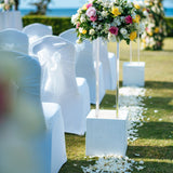 Wedding Acrylic Road Lead Flower Stand Cylinder Vase Flower Arrangement Wedding Decoration - Extra Image