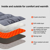 Graphene Heated Seat Cushion Office USB Heated Seat Cushion Car Seat Cushion - Extra Image