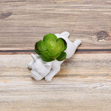 Puppy Pot Decoration Resin Pot Dog Flower Plant Pot - Extra Image