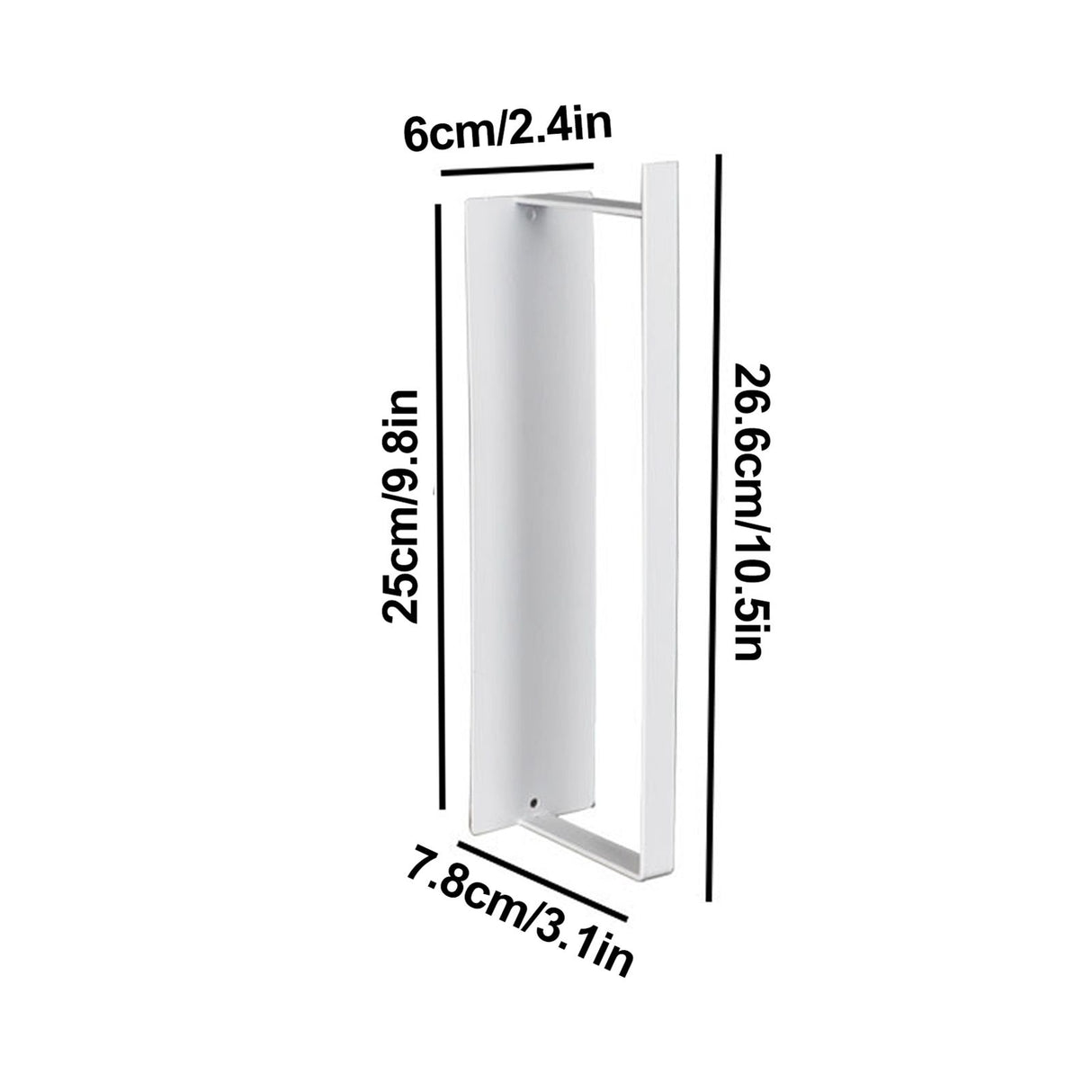 Washing Machine Side Hanger Non Punching Magnetic Hanger Storage Rack