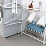 Washing Machine Side Hanger Non Punching Magnetic Hanger Storage Rack