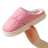 Constant Temperature 50 Degrees USB Heated Slippers - Side View