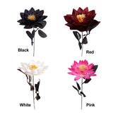 Artificial Lotus Fake Flower Bedroom Decoration Multifunctional Weddings Flower Decoration - Close-Up Angle