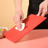 4 Pcs Creative Complementary Food Special Wheat Straw Cutting Board PP Plastic Cutting Board Cutting Board