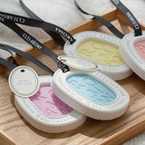 Hanging Aromatherapy Wax Tablets Home Closet Odor Freshener Car Solid Air Freshener Pendant - 45-Degree Angle