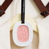 Hanging Aromatherapy Wax Tablets Home Closet Odor Freshener Car Solid Air Freshener Pendant - Extra Image