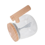 Automatic Stirring Coffee Mug with Transparent Lid Beige White 350ml 400mAh IPX6 Type C Touch Switch Electric Mixing Cup for Coffee Milk
