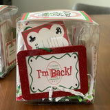 Christmas Advent Elf Gift Set Christmas Gift Set - Close-Up Angle