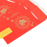 2023 Rabbit Year Spring Festival Creative Fan Shaped Folding Red Envelope New Year Fan Red Envelope