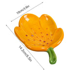 Ceramic Leaf Soap Box Drain Soap Shelf Soap Holder Soap Dish Tray