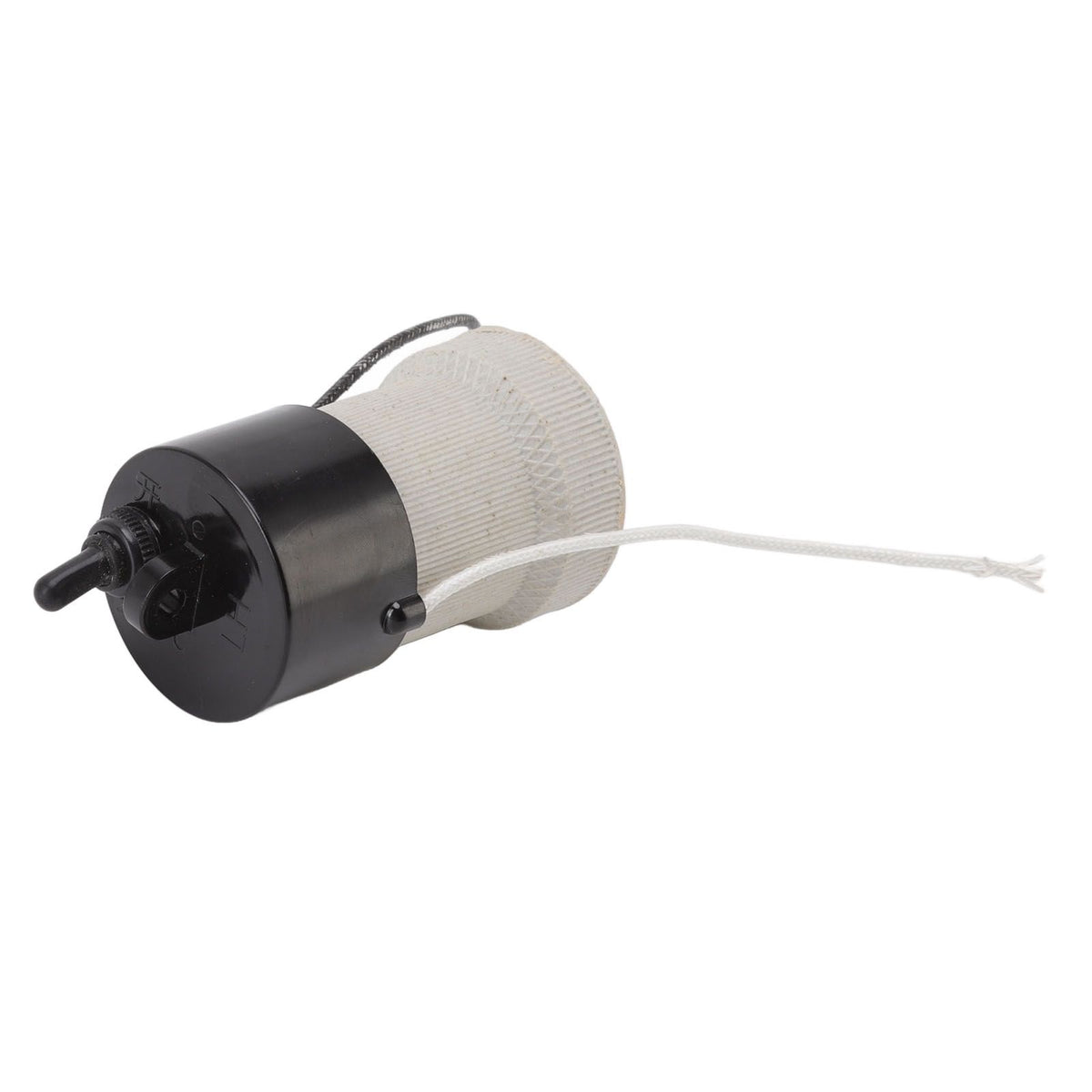 E27 Porcelain Lamp Holder Waterproof 2 Levels Adjustable Temp Heat Insulation Small Tee Heat Light Socket
