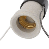 E27 Porcelain Lamp Holder Waterproof 2 Levels Adjustable Temp Heat Insulation Small Tee Heat Light Socket - Extra Image