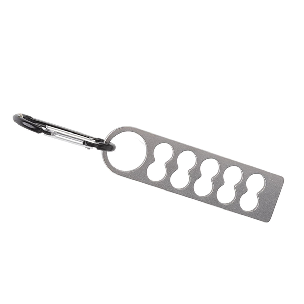 Tent Peg Organizer with Buckle 304 Stainless Steel Camping Nail Holder Tent Stakes Storage Rack