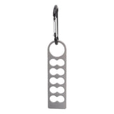 Tent Peg Organizer with Buckle 304 Stainless Steel Camping Nail Holder Tent Stakes Storage Rack
