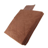 Electric Heating Seat Cushion Foldable Stadium Seats Heated Cover Pads with Backrest for Camping Fishing Hunting Khaki - Extra Image