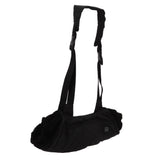 Electric Hand Warming Muff Temperature Controllable Waterproof Quilted Cotton Heated Hand Pouch for Winter Black