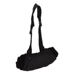Electric Hand Warming Muff Temperature Controllable Waterproof Quilted Cotton Heated Hand Pouch for Winter Black