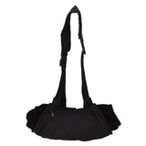 Electric Hand Warming Muff Temperature Controllable Waterproof Quilted Cotton Heated Hand Pouch for Winter Black