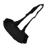 Electric Hand Warming Muff Temperature Controllable Waterproof Quilted Cotton Heated Hand Pouch for Winter Black - Extra Image