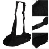Electric Hand Warming Muff Temperature Controllable Waterproof Quilted Cotton Heated Hand Pouch for Winter Black - Extra Image