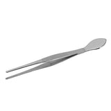 Bonsai Tweezers Stainless Steel Straight Serrated Tips Potted Plant Soil Loosening Spatula