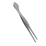 Bonsai Tweezers Stainless Steel Straight Serrated Tips Potted Plant Soil Loosening Spatula