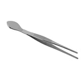 Bonsai Tweezers Stainless Steel Straight Serrated Tips Potted Plant Soil Loosening Spatula