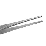 Bonsai Tweezers Stainless Steel Straight Serrated Tips Potted Plant Soil Loosening Spatula - Extra Image