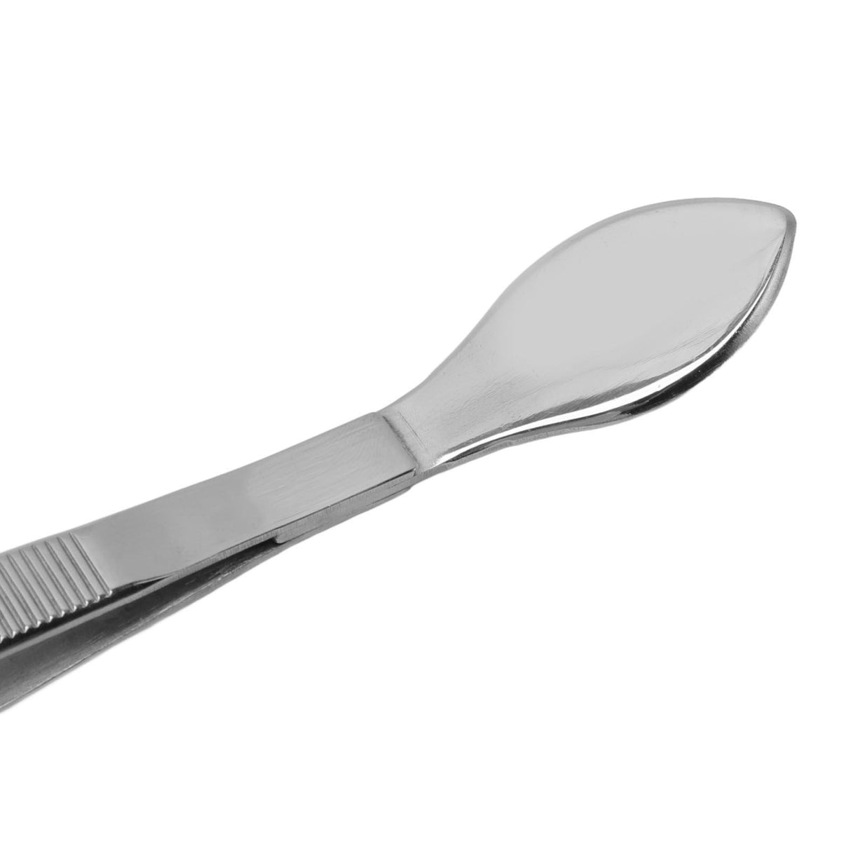 Bonsai Tweezers Stainless Steel Straight Serrated Tips Potted Plant Soil Loosening Spatula