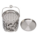 Camping Mini Heater Stainless Steel Portable Heating Stove for Outdoor Winter Fall