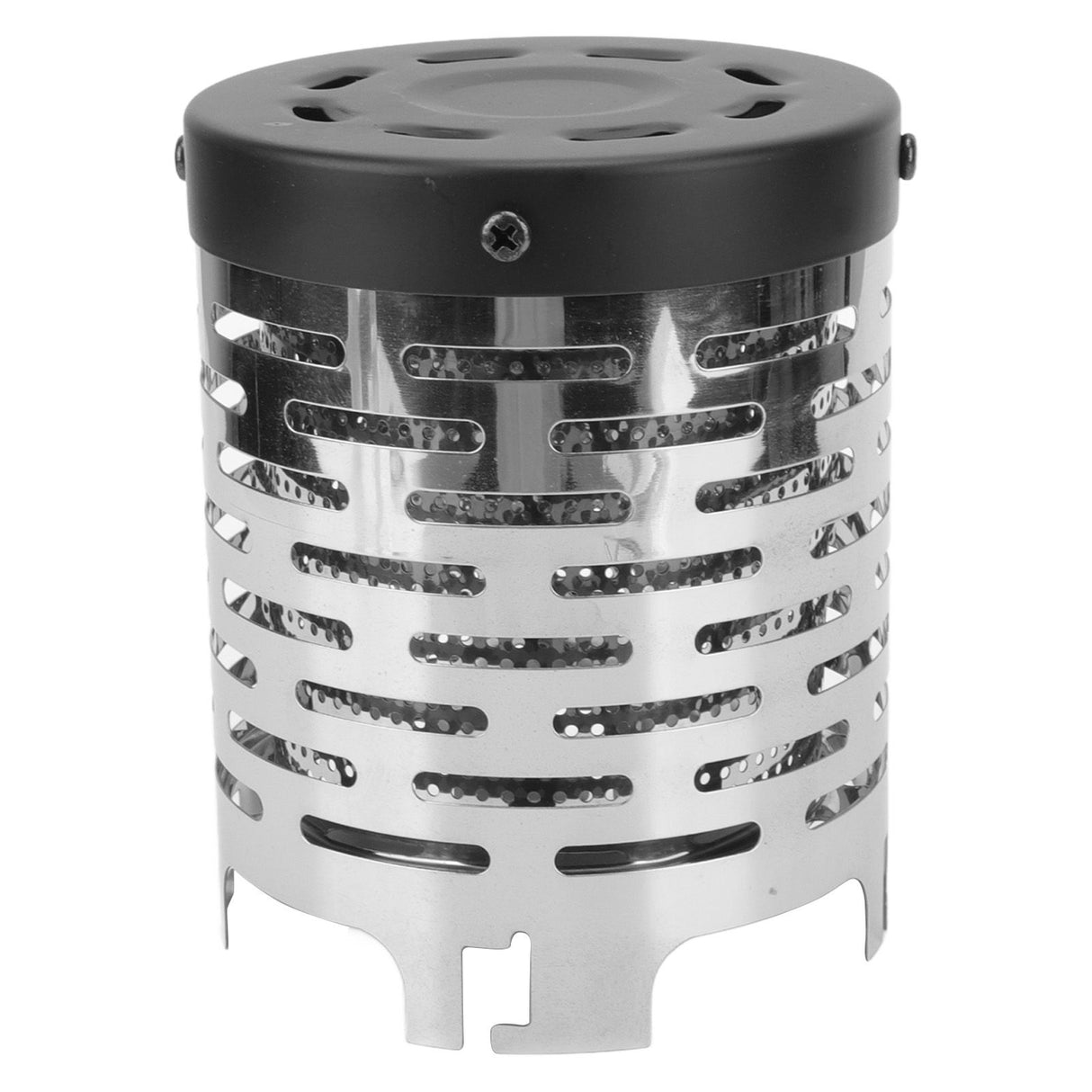 Camping Heating Stove Cover Portable Mini Stainless Steel Outdoor Camping Stove Accessories for Autumn Winter