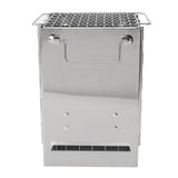 Camping Wood Stove Foldable Stainless Steel Integrated Mini BBQ Grill for Warm Outdoor Picnic