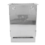 Camping Wood Stove Foldable Stainless Steel Integrated Mini BBQ Grill for Warm Outdoor Picnic - Extra Image