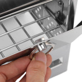Camping Wood Stove Foldable Stainless Steel Integrated Mini BBQ Grill for Warm Outdoor Picnic - Extra Image