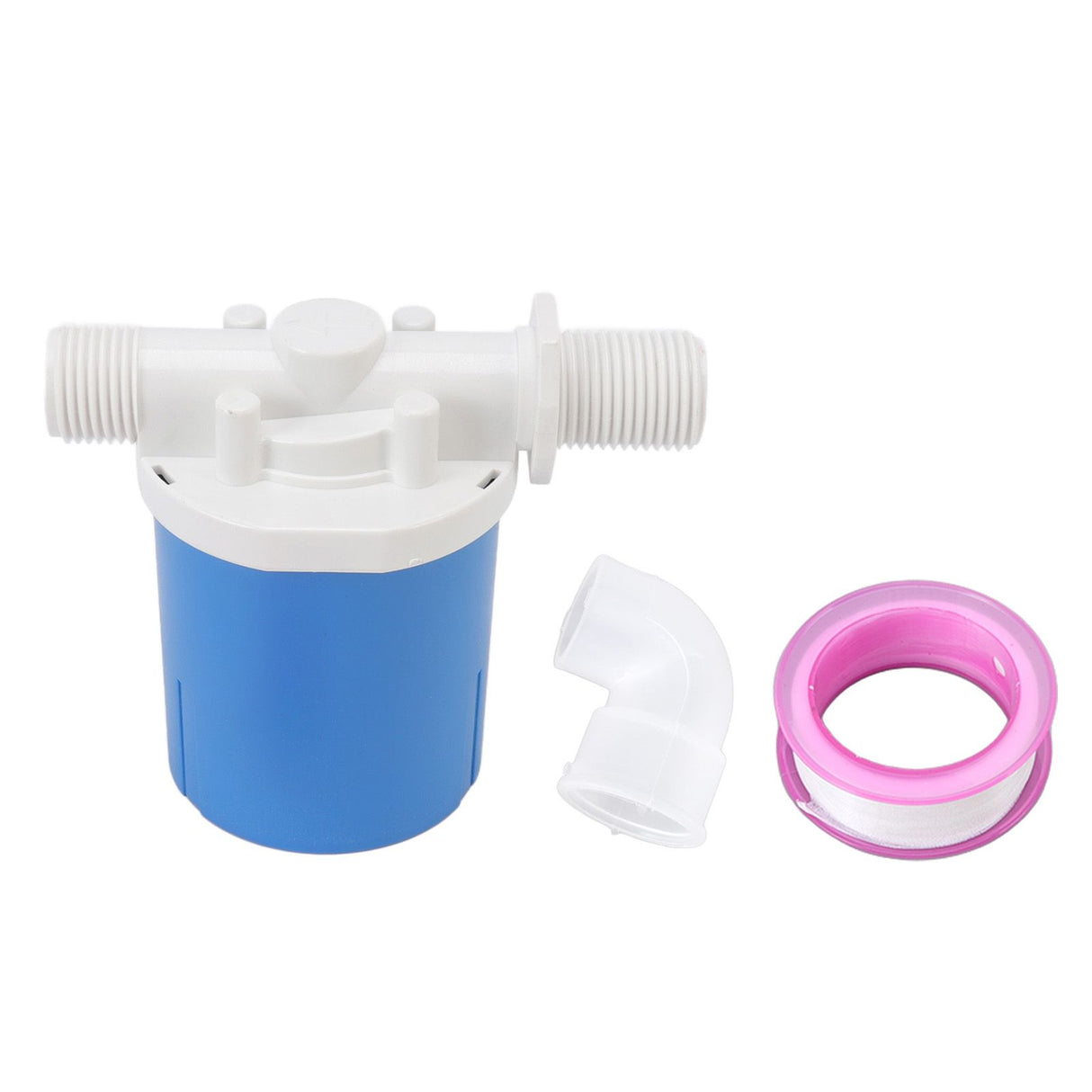 Automatic Float Valve Plastic Compact Leakage Proof Inner Water Level Control Valve for Water Tank G1/2 Built in Side Entry