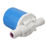 Automatic Float Valve Plastic Compact Leakage Proof Inner Water Level Control Valve for Water Tank G1/2 Built in Side Entry