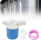 Automatic Float Valve Plastic Compact Leakage Proof Inner Water Level Control Valve for Water Tank G1/2 Built in Side Entry