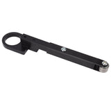 Belt Sander Attachment Sturdy Steel Low Noise Impact High Stability Sand Belt Machine Pipe for Knife Gaps Hole - Front View