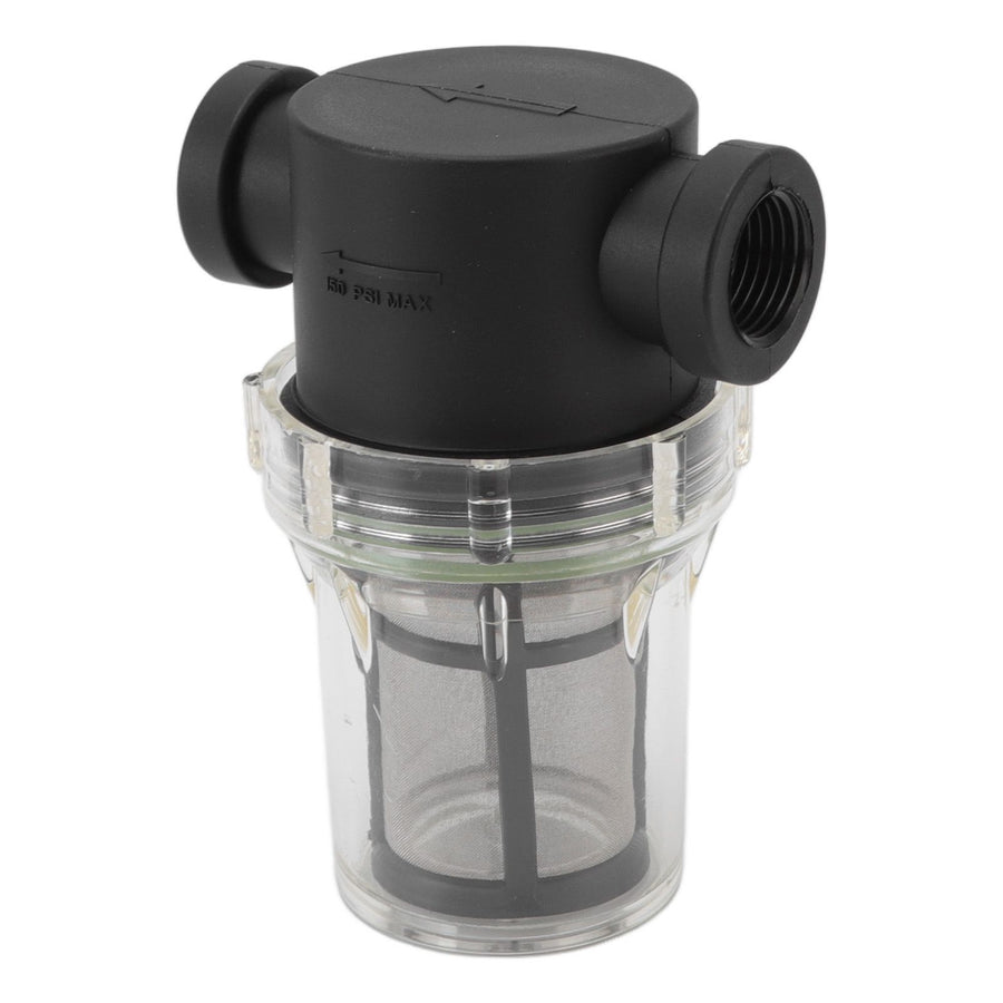 Hose Filter Plastic Sediment Impurity Garden Watering Prefilter For High Pressure Washer G1/2 100 Meshes